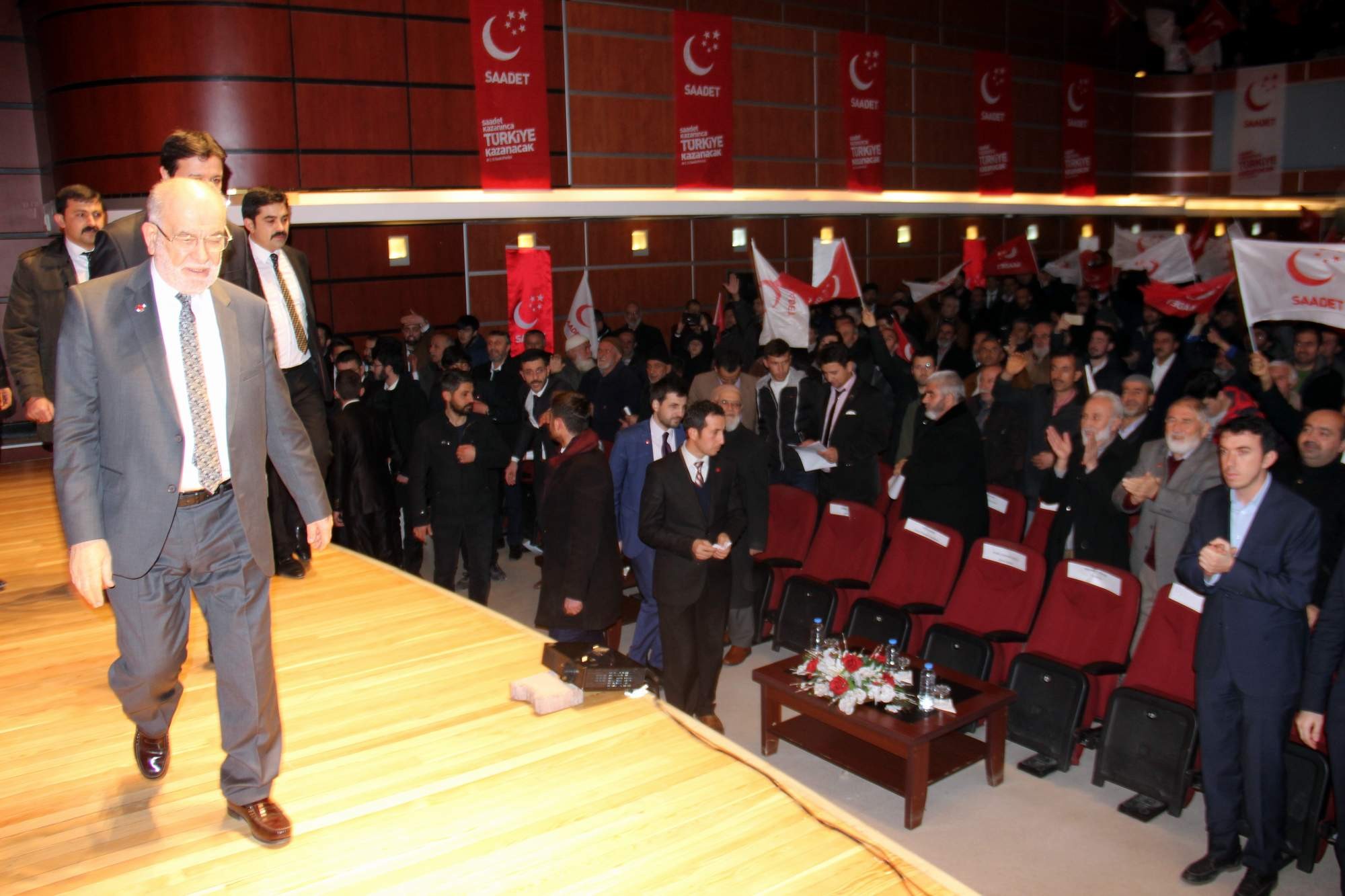 Saadet Partisi Ocak Ayı Genişletilmiş İl Divan Toplantısı yapıldı