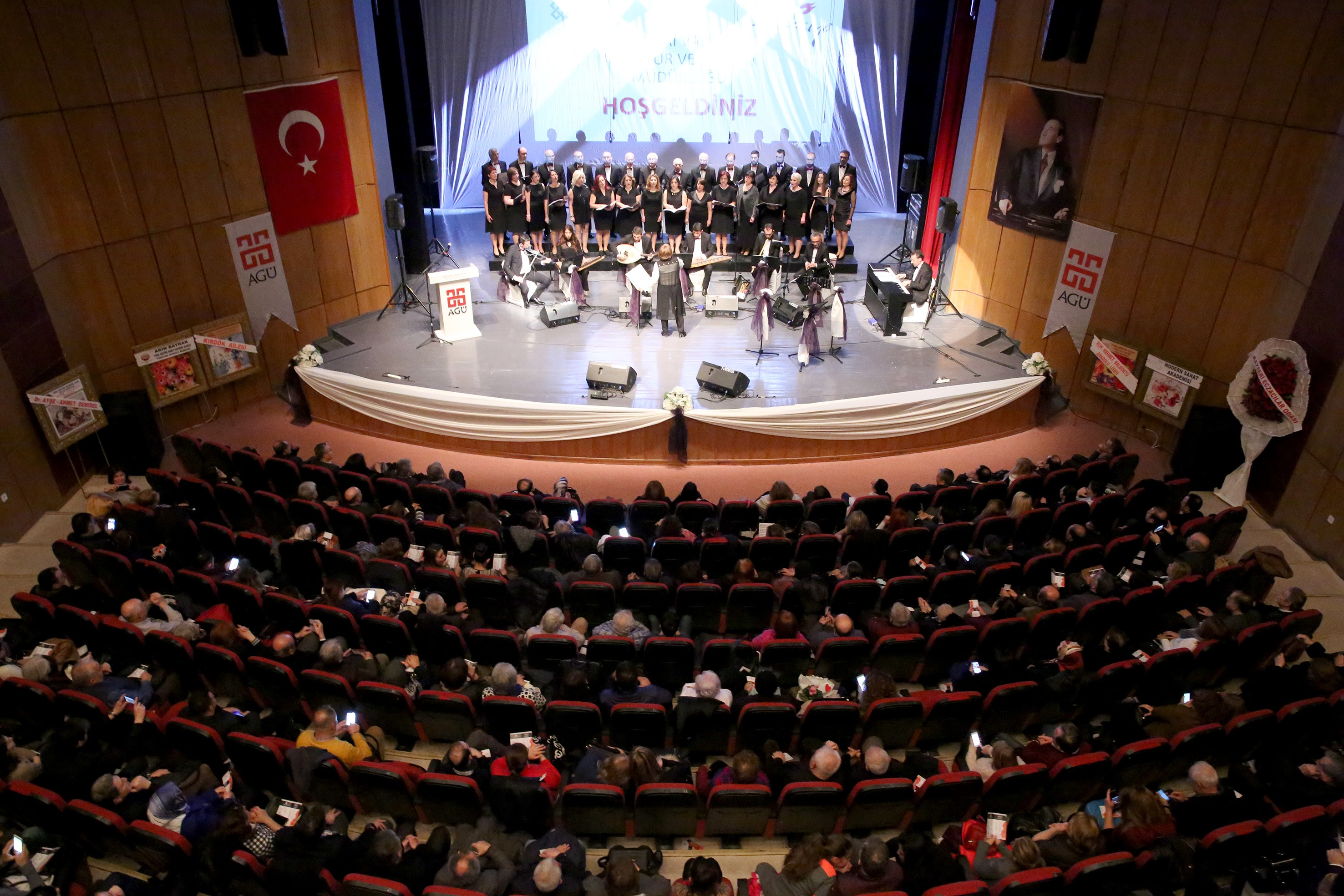 AGÜ Müzik Topluluğundan Türk Sanat Müziği Konseri