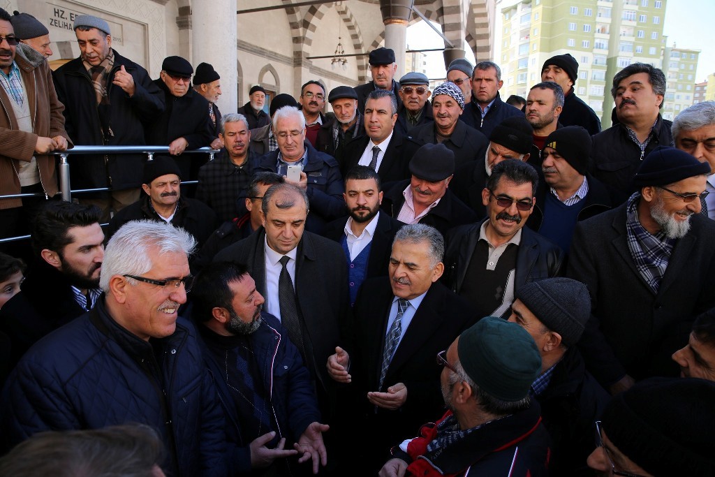 Başkan Büyükkılıç ve ekibi Gesi Fatih Mahallesini ziyaret etti