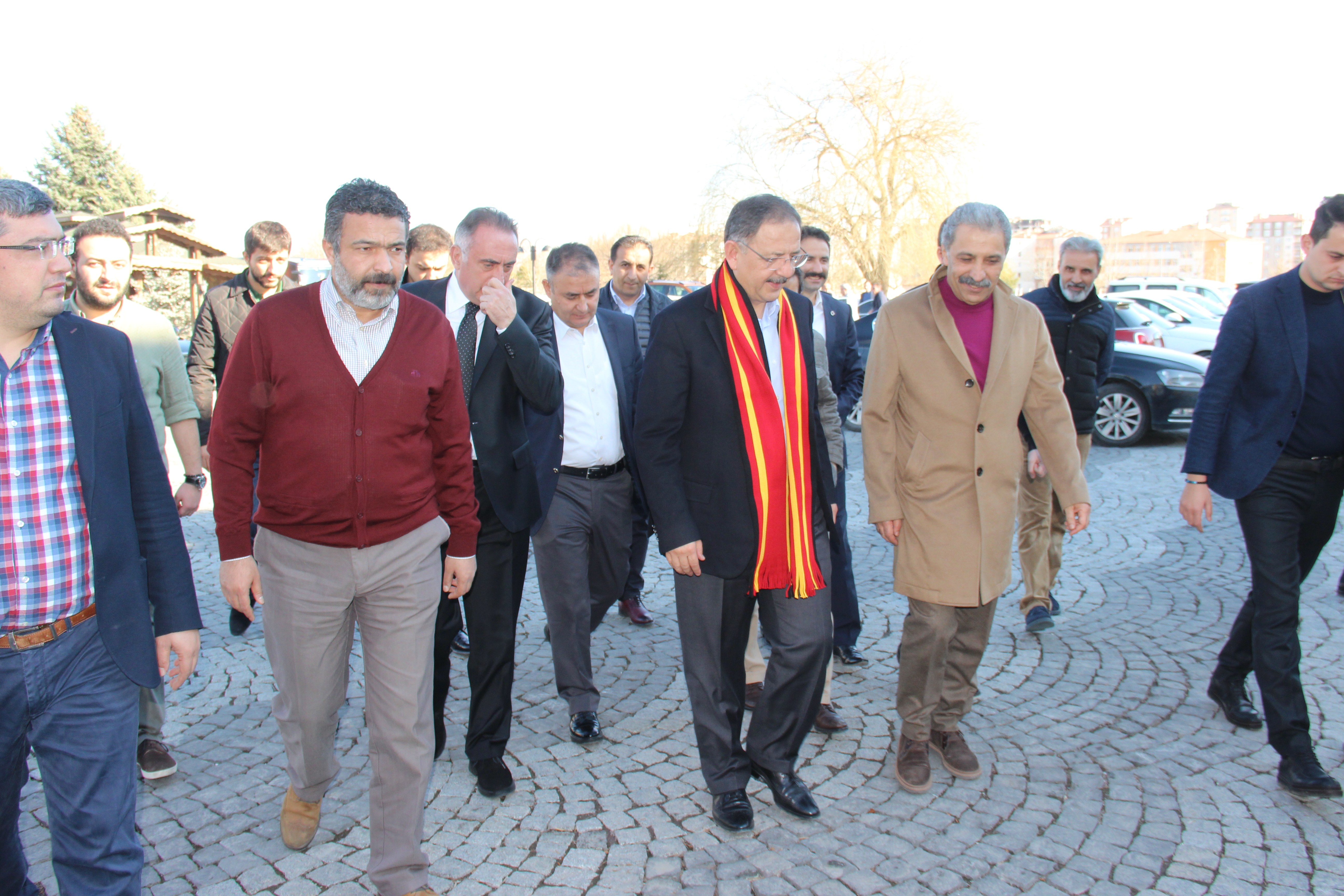 Bakan Özhaseki’den Kayserispor’a ziyaret