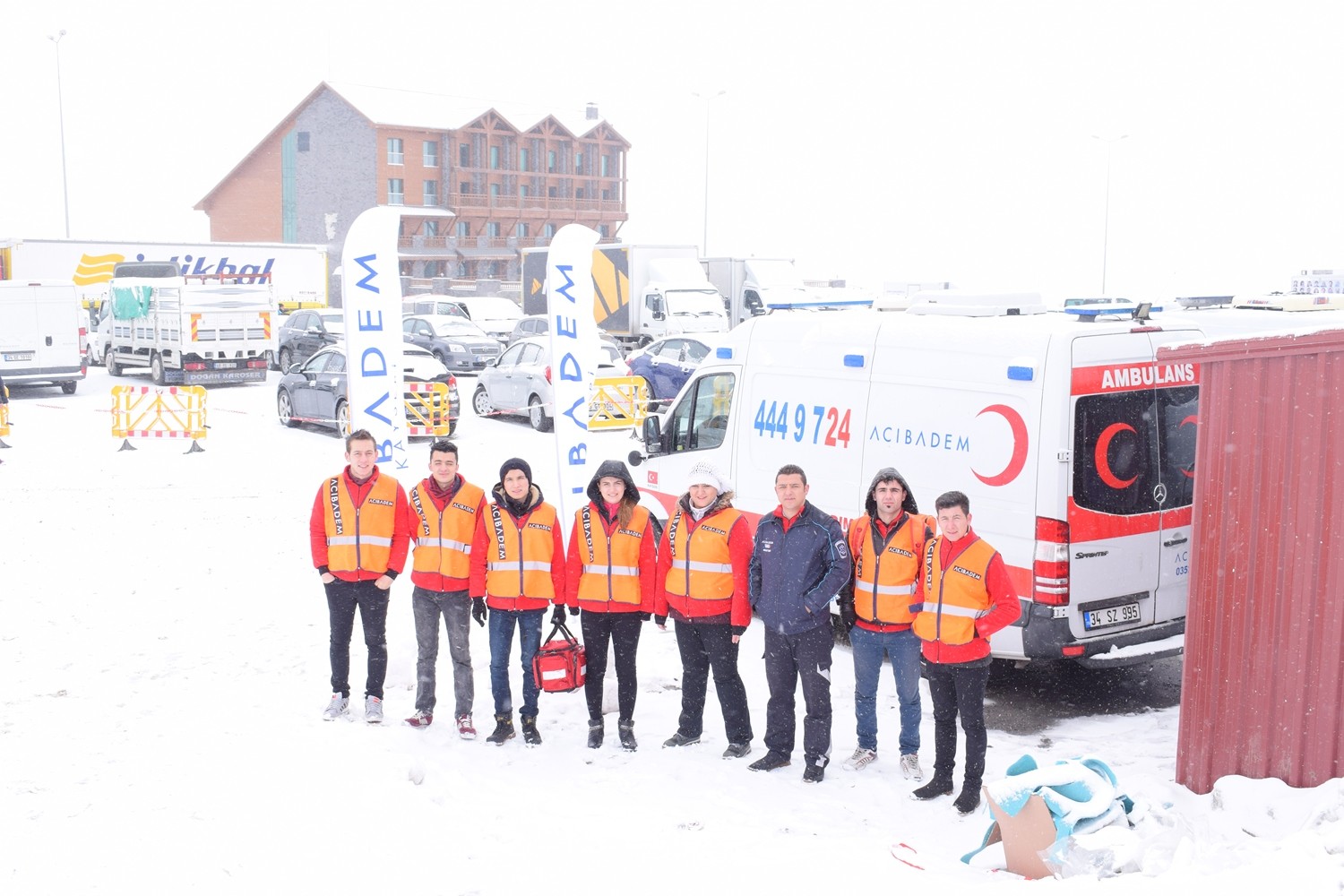 Acıbadem Kayseri Hastanesi’nden Snowboard Dünya Kupası’na Sağlık Desteği