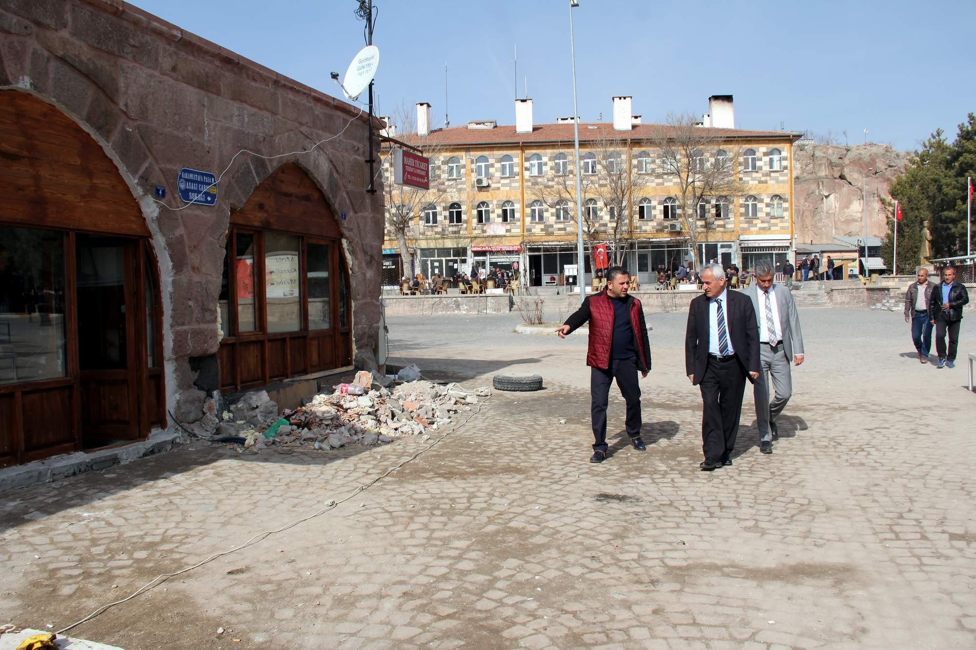 İncesu Belediyesi tarihi korumaya devam ediyor