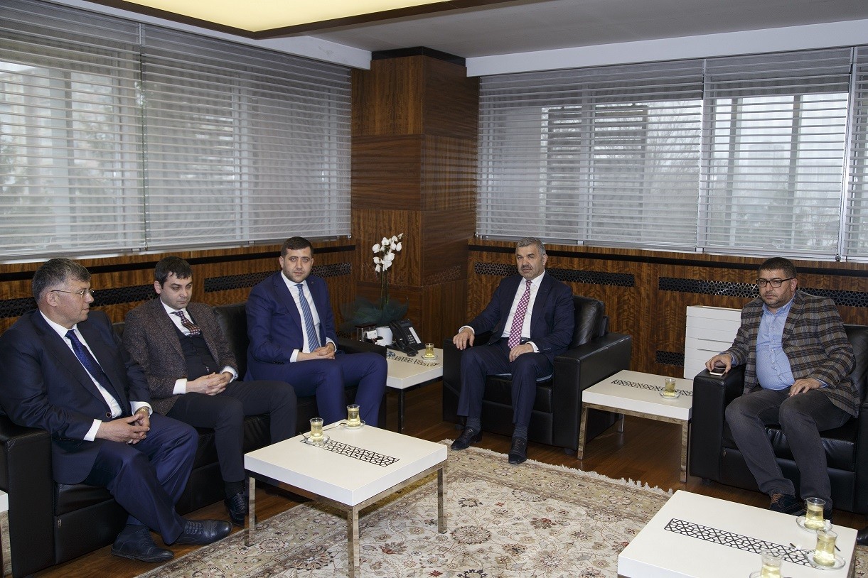 MHP İl Başkanı Ersoy ve yönetimi Başkan Çelik’i ziyaret etti