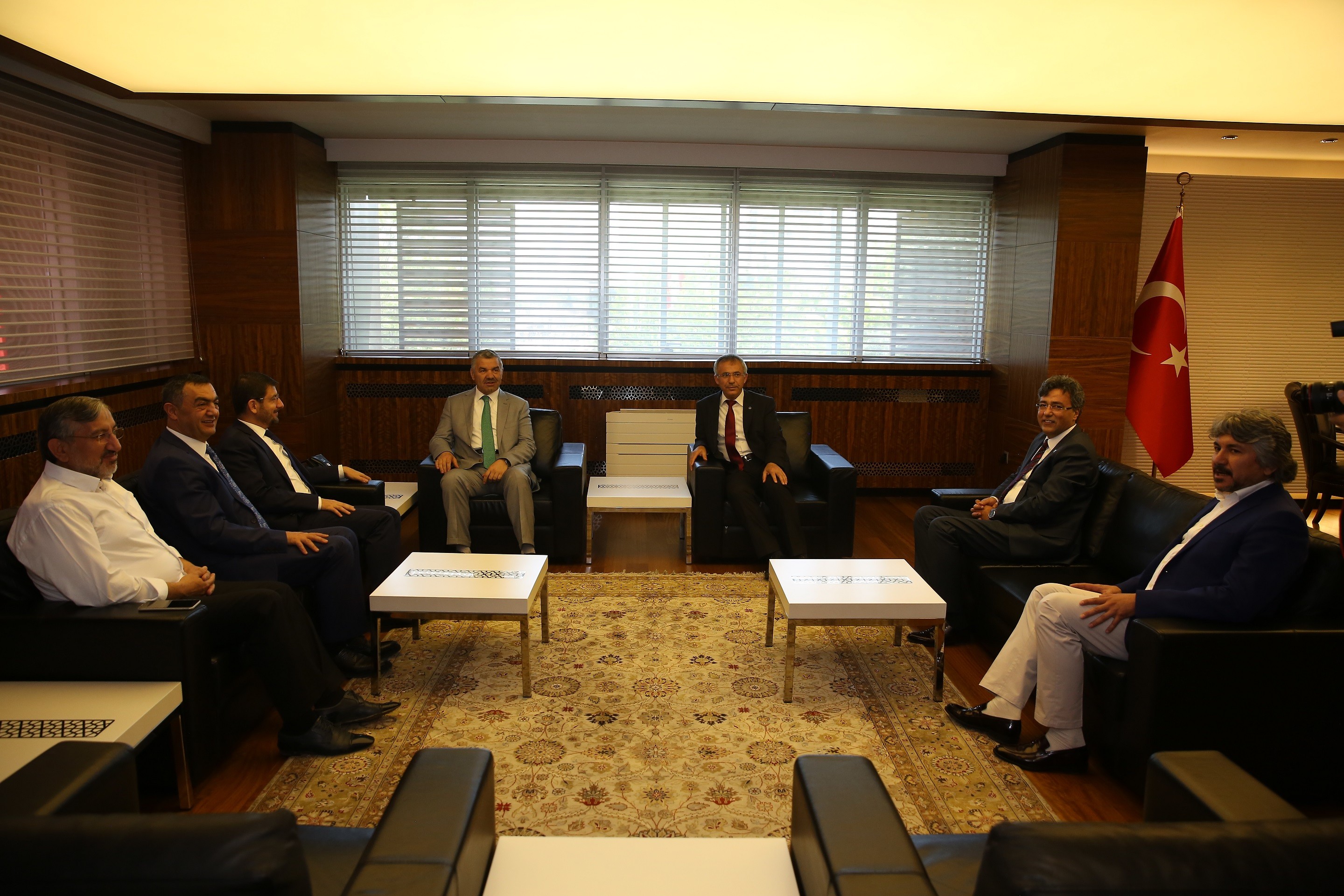 Borsa İstanbul Yönetim Kurulu Başkanı Karadağ, Başkan Çelik’i ziyaret etti