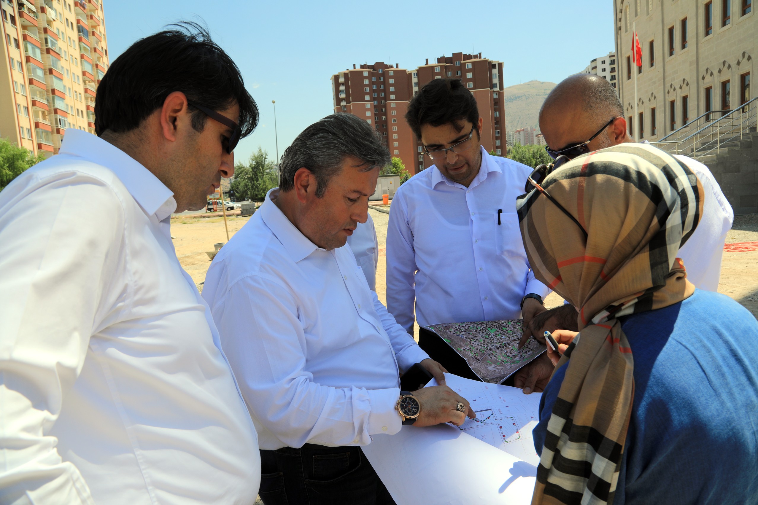 Talas Belediyesi Mevlana Camii’nin çevresini düzenleyecek