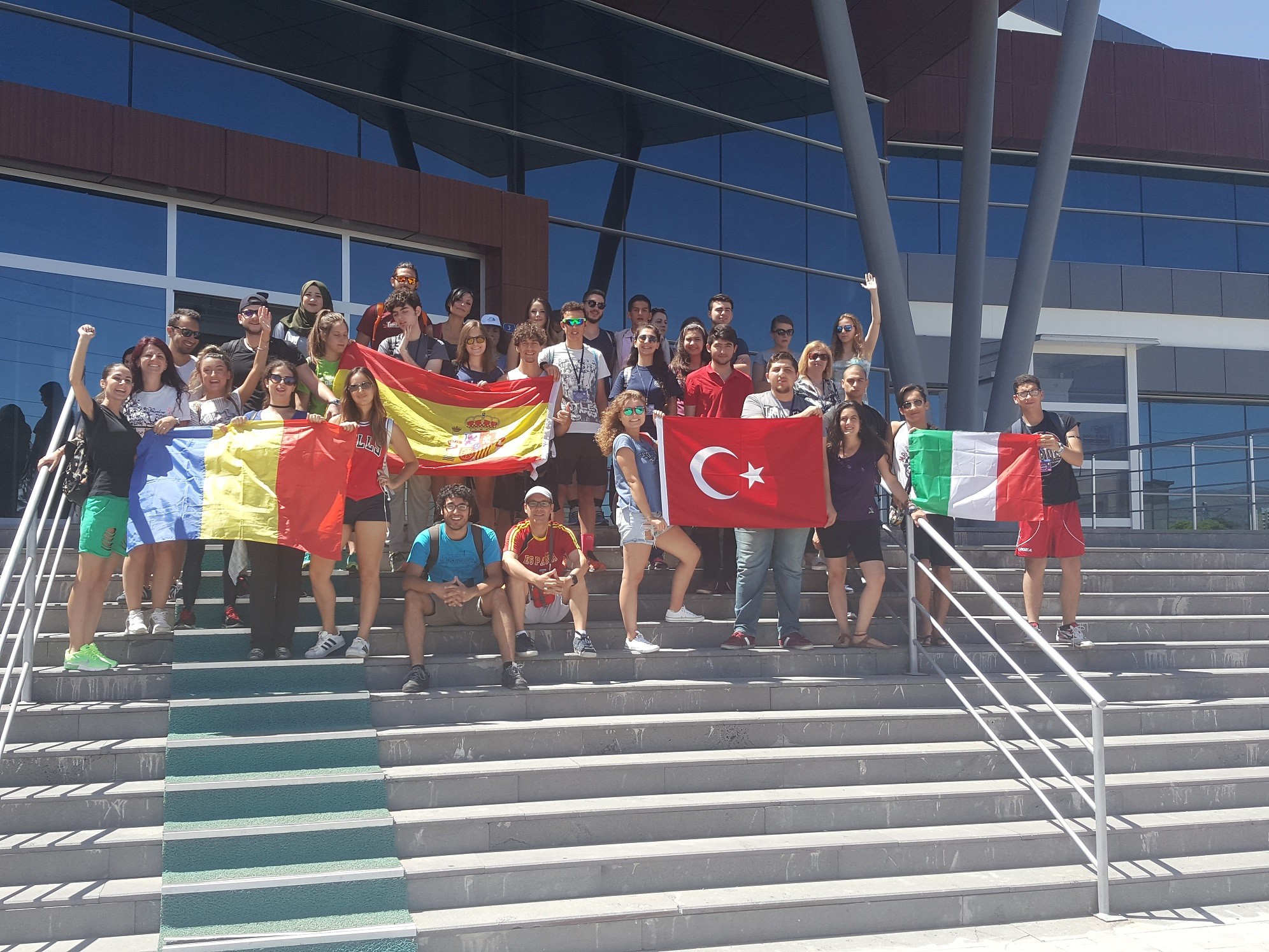 Avrupalı Gençler Kayseri’de Olimpiyat Projesine katıldı