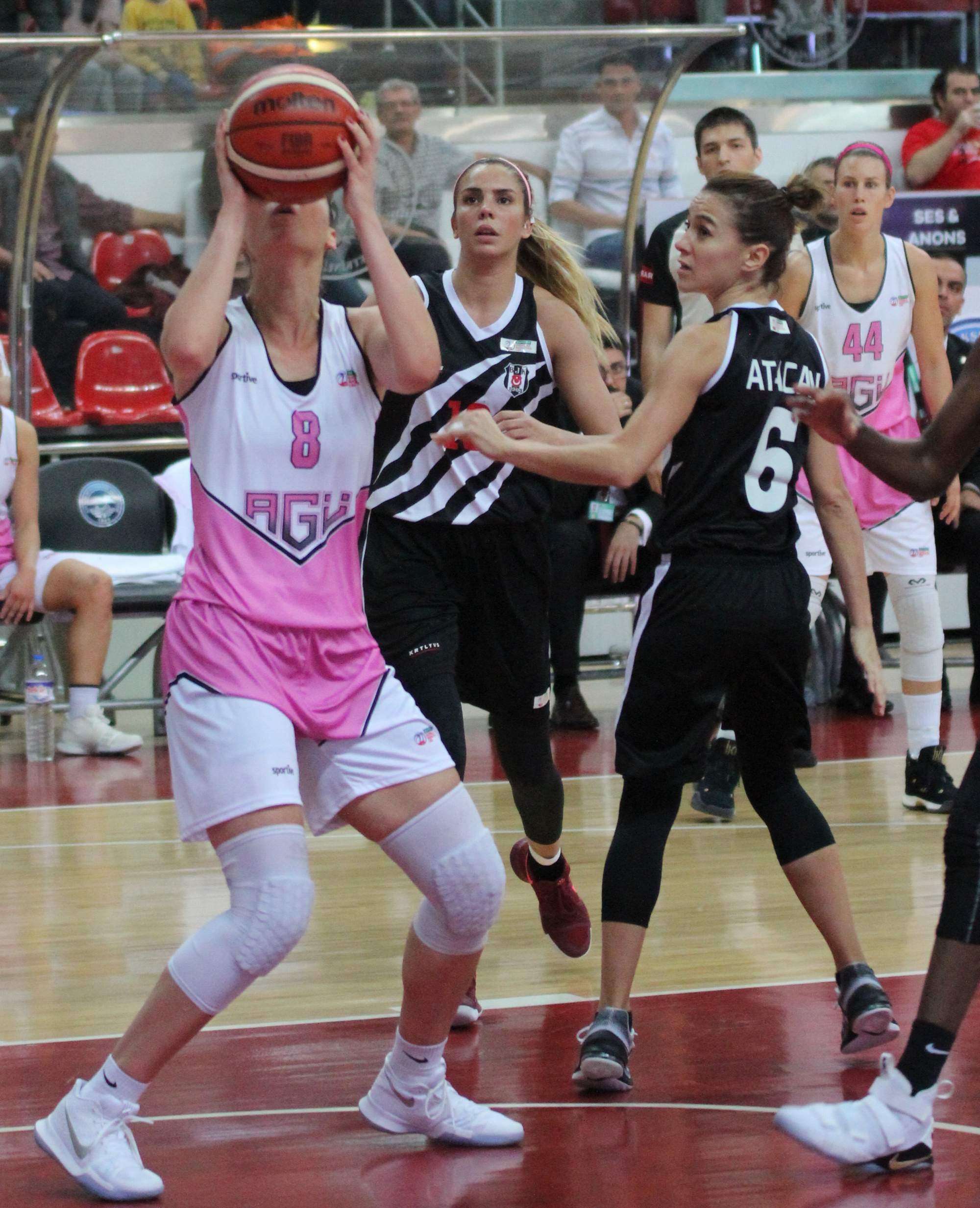 Bilyoner.com Kadınlar Basketbol Ligi: AGÜ: 64 – Beşiktaş: 50