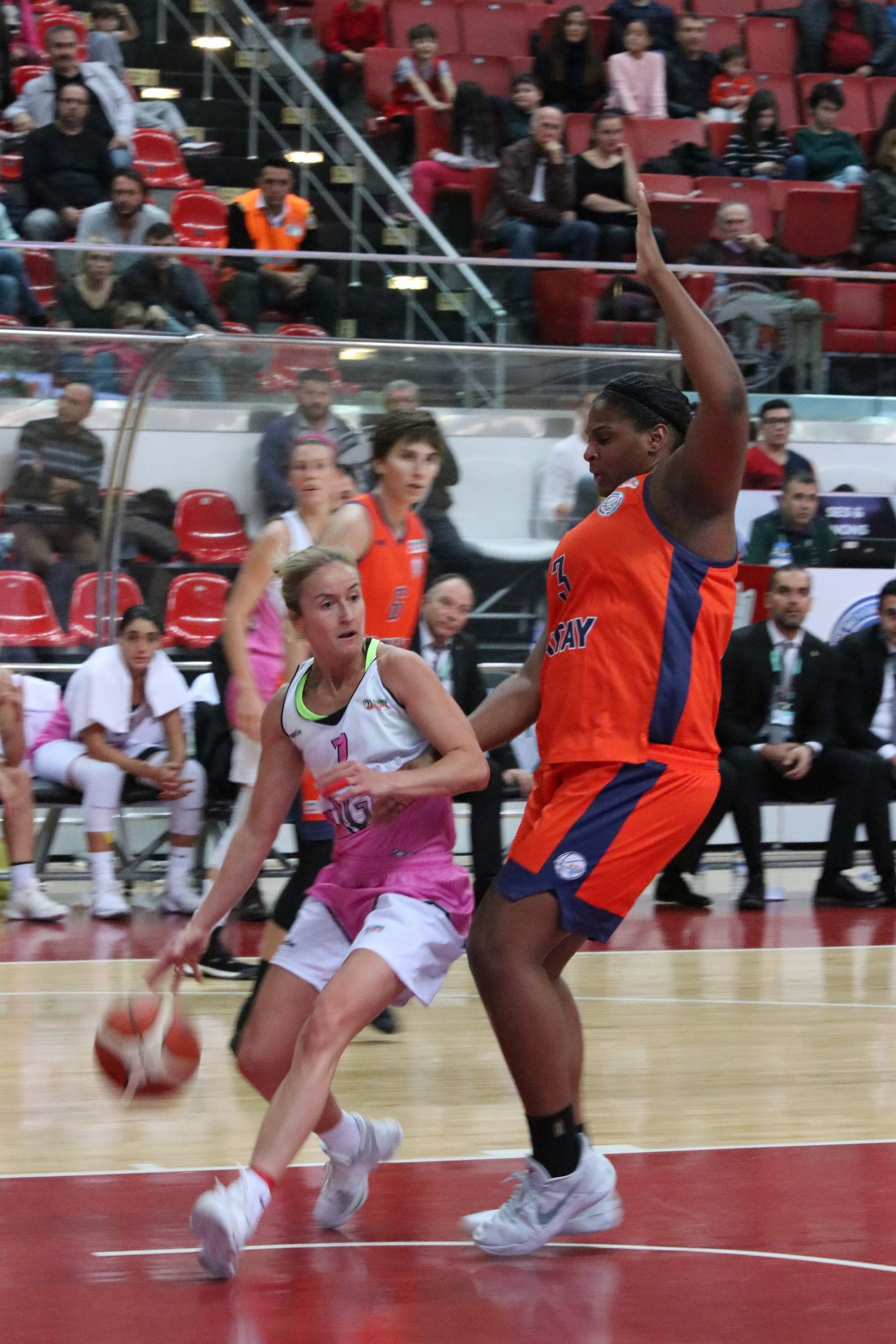 Kadınlar Basketbol Ligi: AGÜ Spor: 71 – Hatay BŞB: 82
