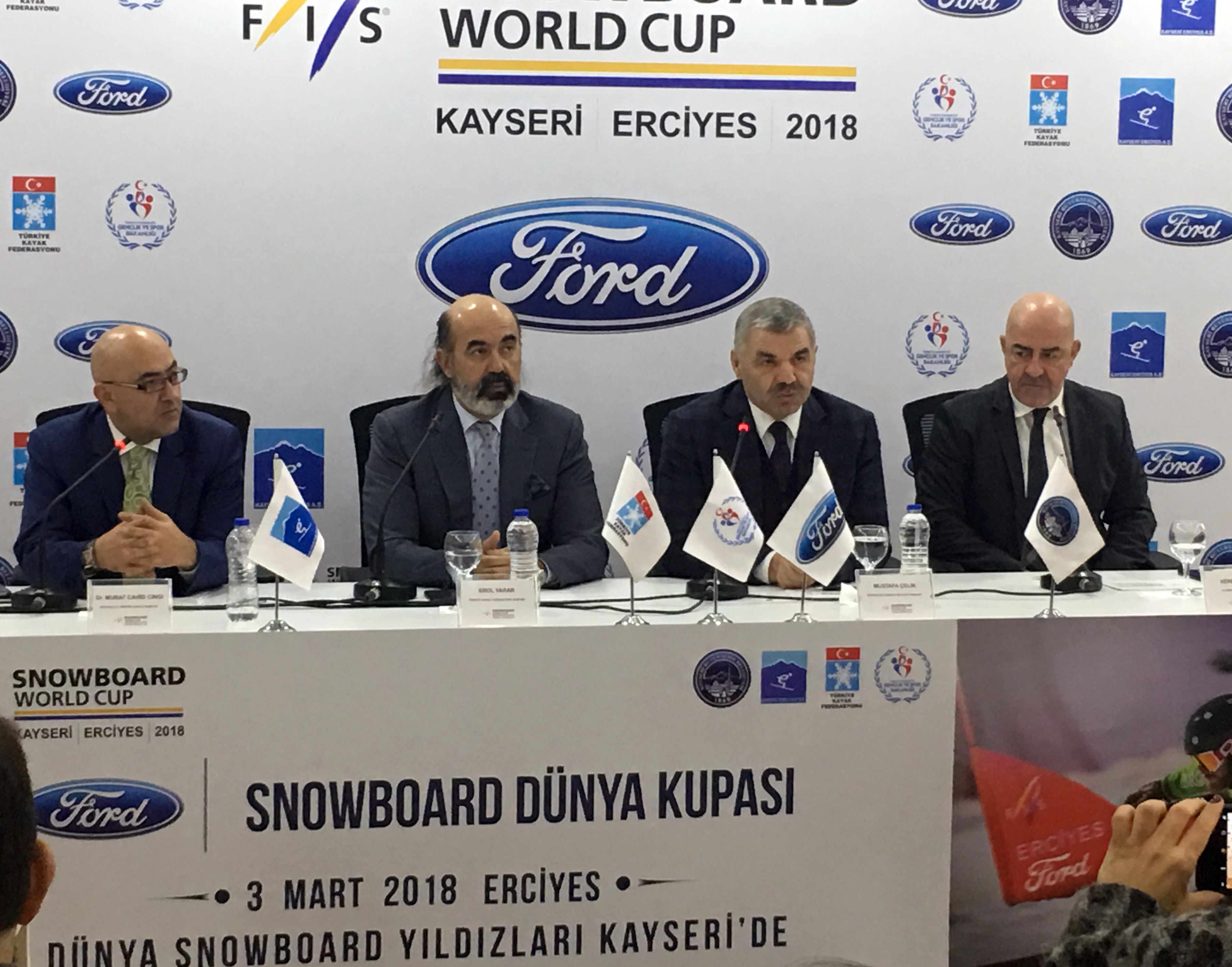 FORD Snowboard Dünya Kupası, 3 Mart’ta Erciyes’te