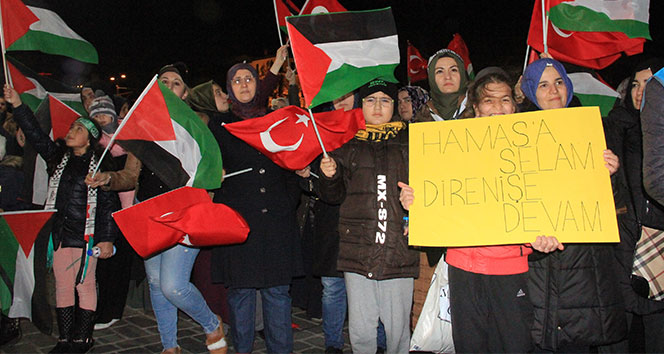 Ayasofya Meydanı’nda İsrail protestosu