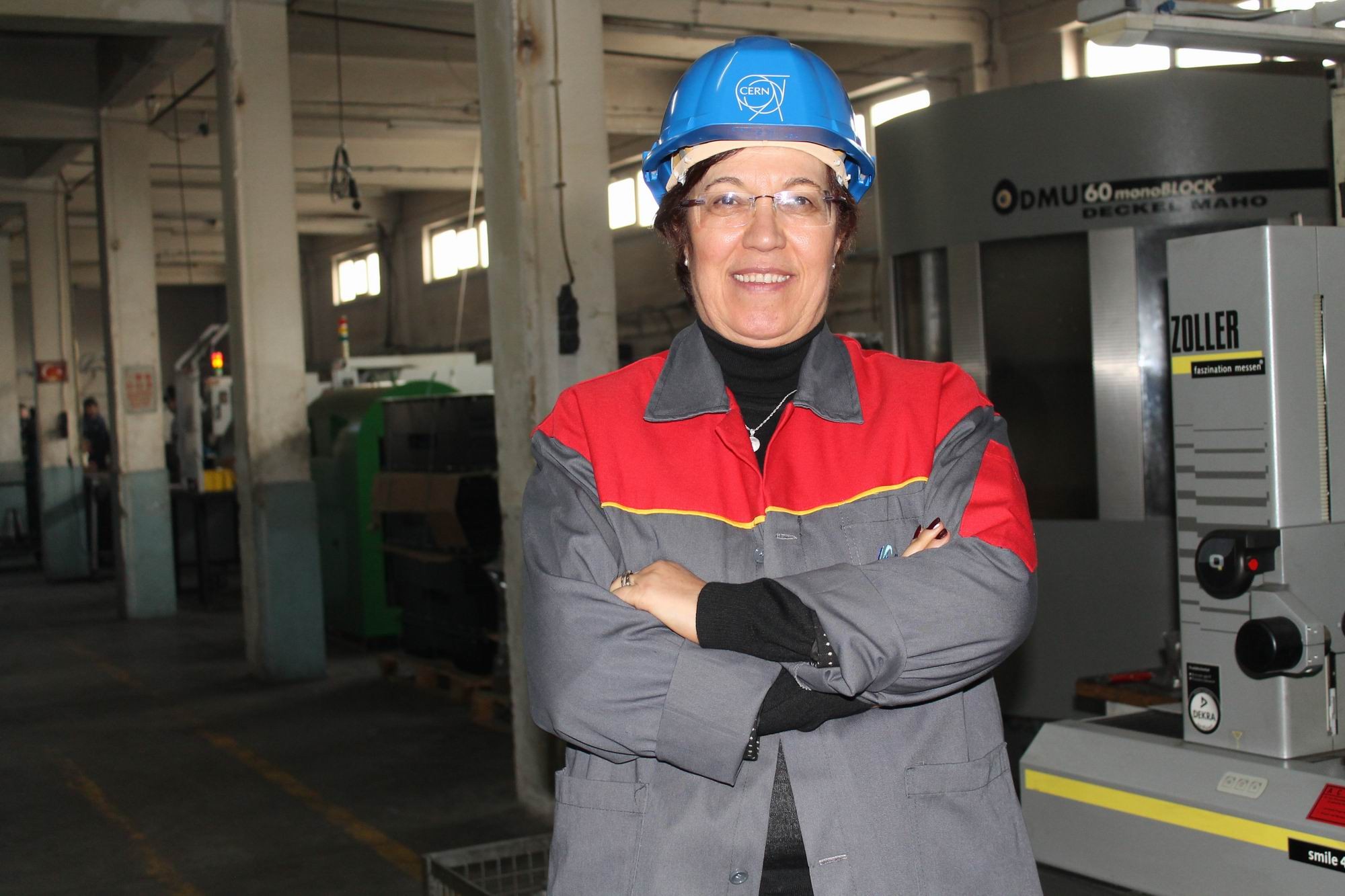 Kayserili kadın girişimci, 2023’e kadar CERN’e parça üretecek