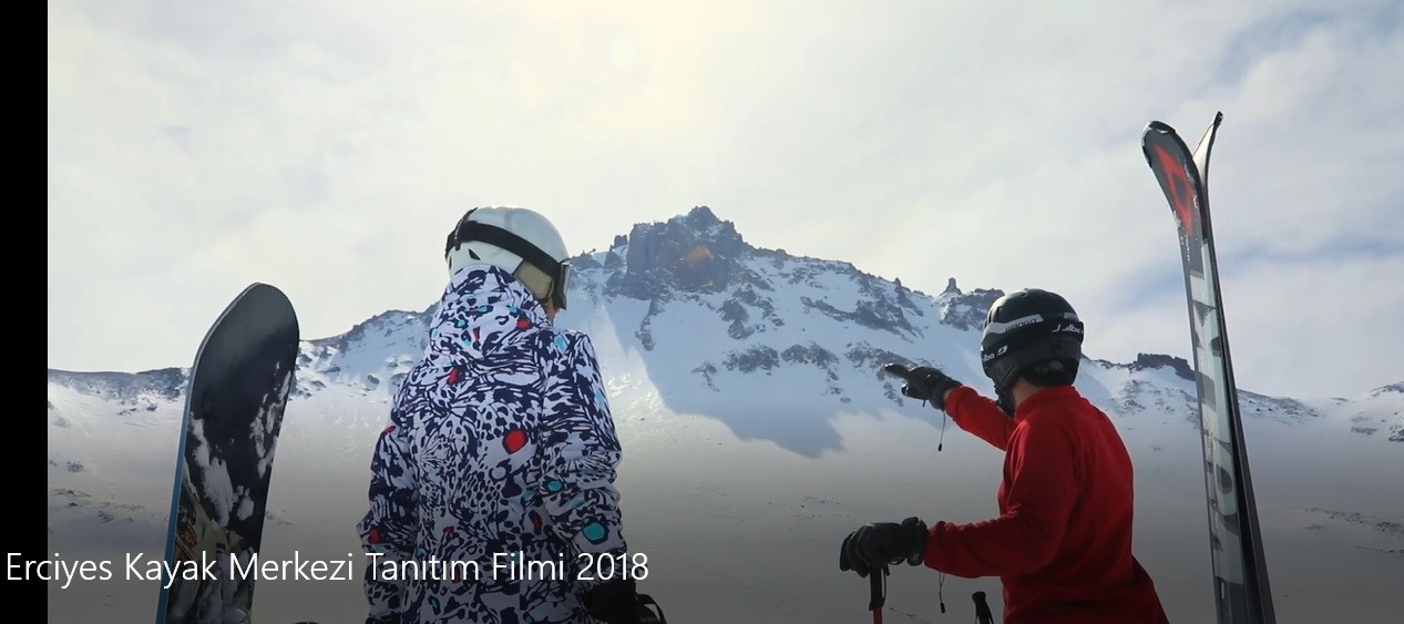 Erciyes Kayak Merkezi’nin tanıtım filmi büyük ilgi gördü