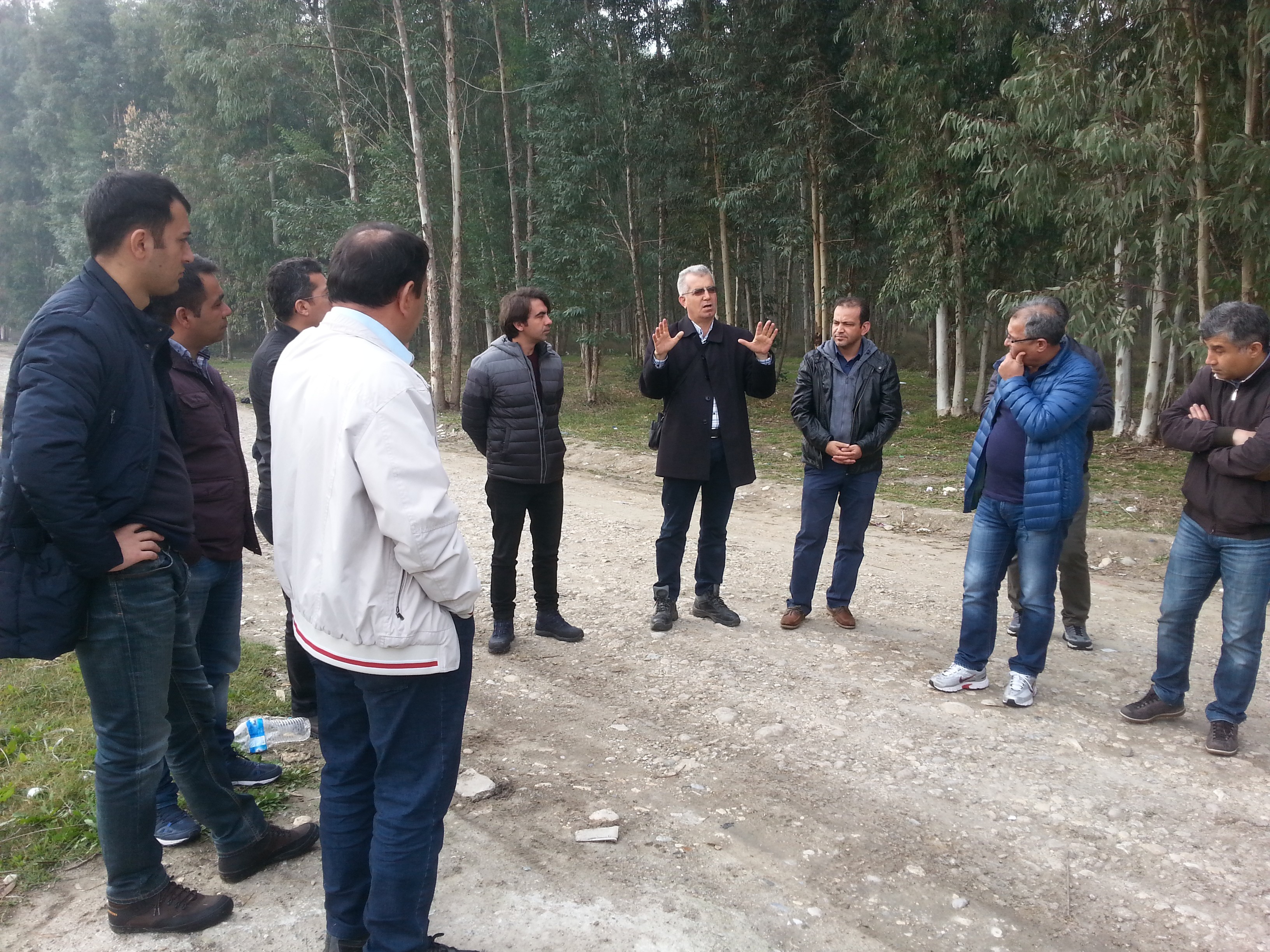 Kayseri Orman Bölge Müdürlüğü teknik ekibi, Mersin’de orman sahalarını inceledi