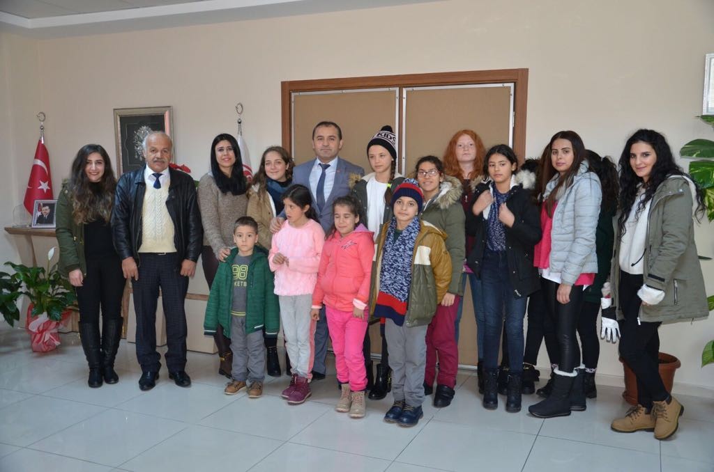 18 çocuk Antalya’dan ‘İlden İle Gönülden Gönüle’ projesi ile Kayseri’ye geldi