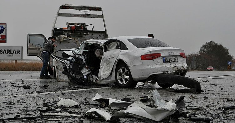 Kayseri’de 468 kazada 328 kişi yaralandı