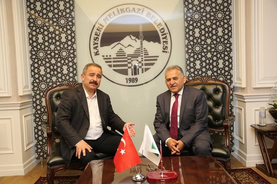 Anadolu Yayın Platformu Başkanı Burhan’dan Büyükkılıç’a ziyaret