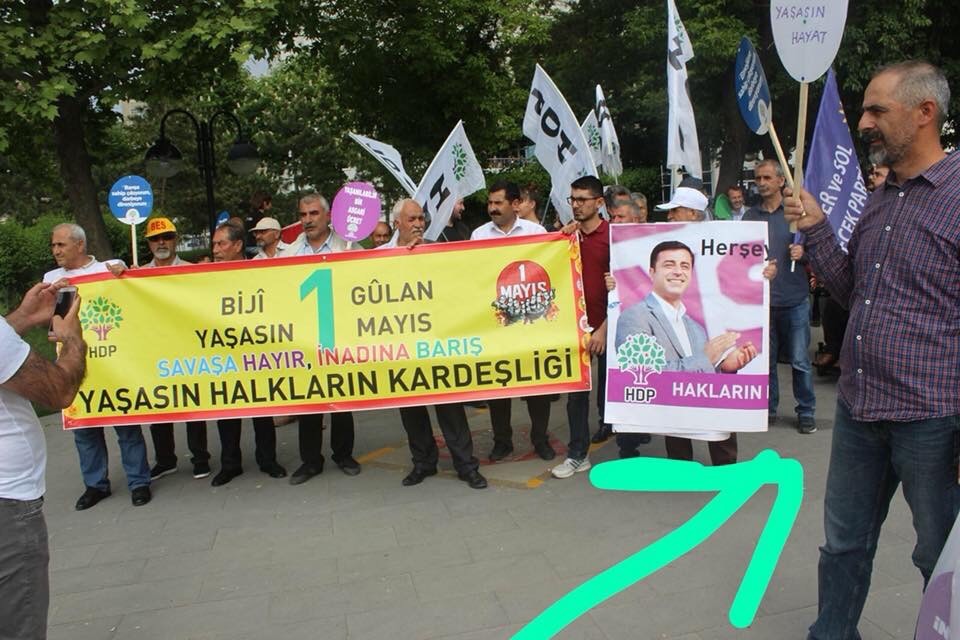 Ülkü Ocakları İl Başkanı Çolak, “1 Mayıs kutlamalarındaki terörist pankart kabul edilemez”