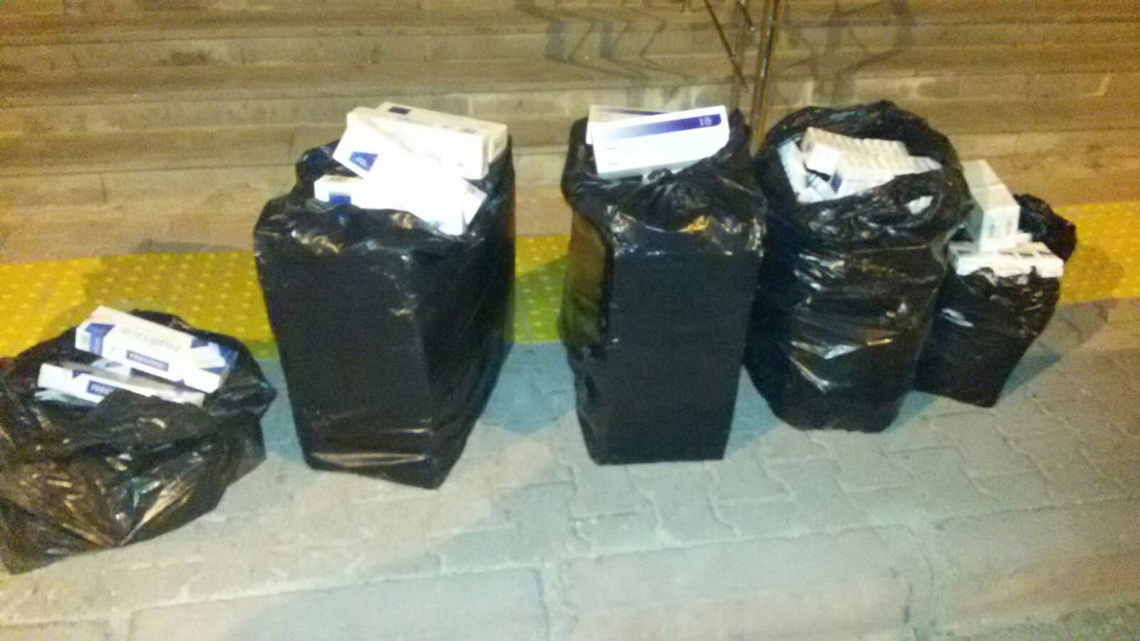 Kayseri’de 2 bin 600 paket gümrük kaçağı sigara ele geçirildi