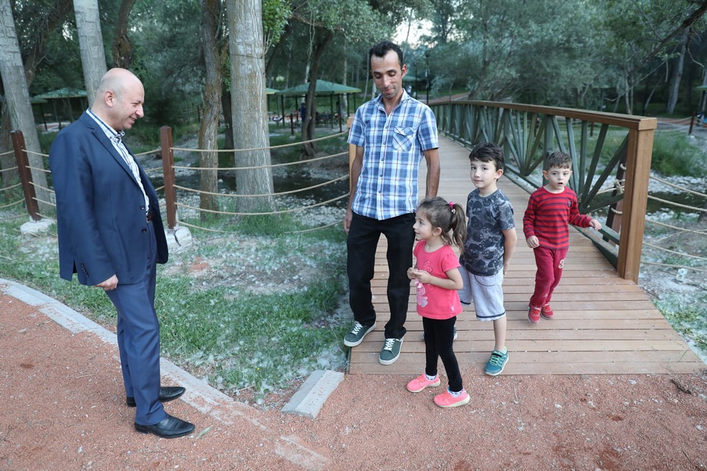 Barsama mesire alanı vatandaşların gözdesi oldu