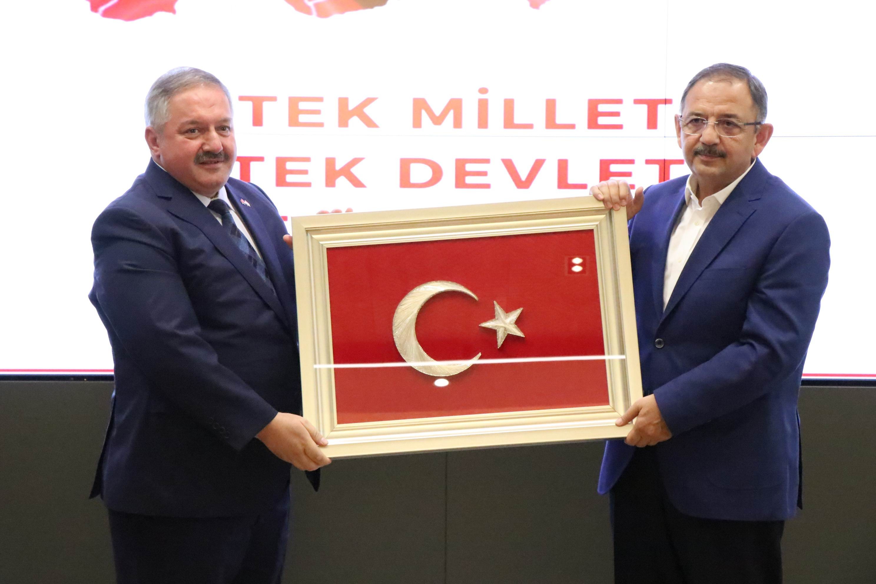 Bakan Özhaseki’den Kayseri OSB’ye ziyaret