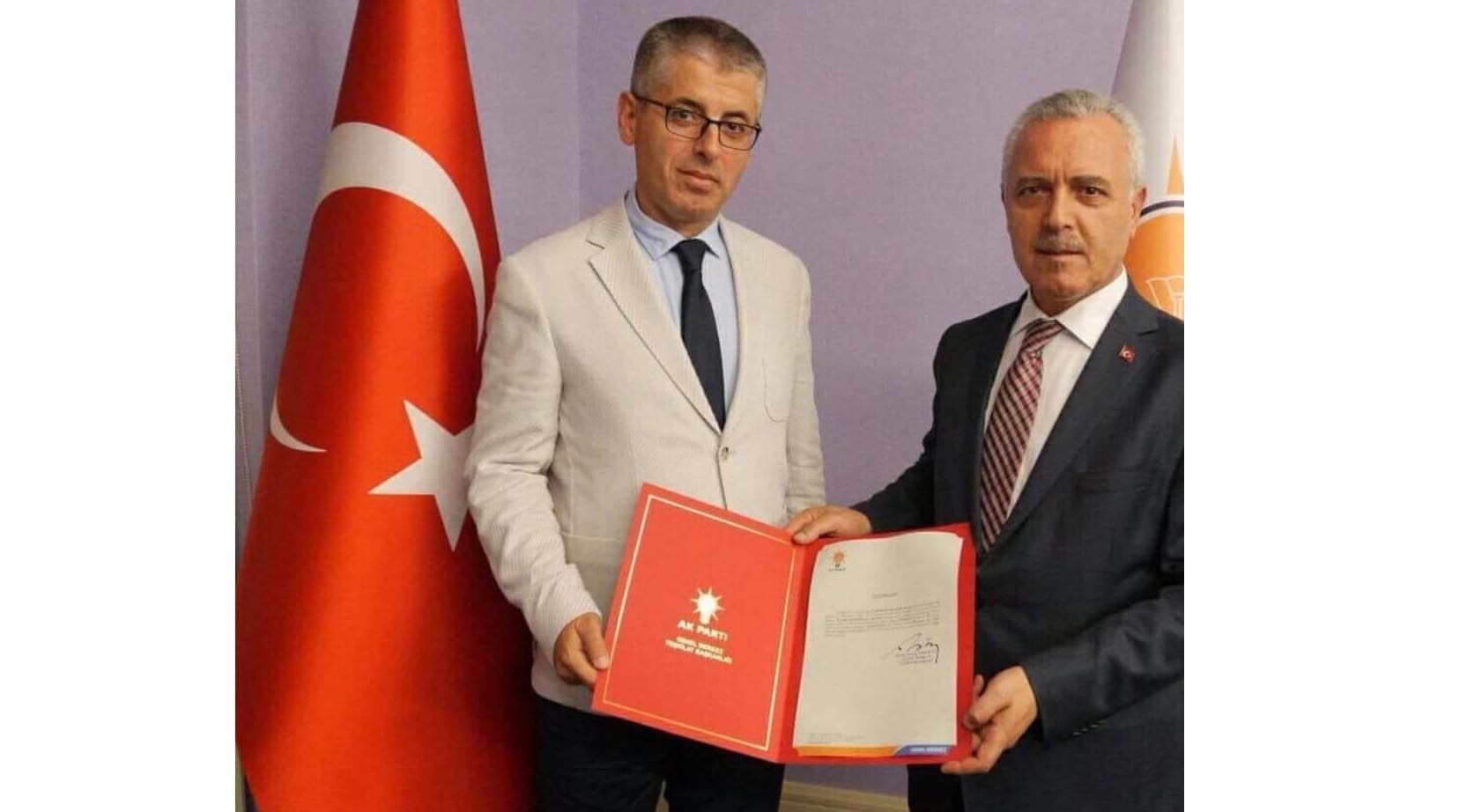 AK Parti İl Başkanlığı’na Şaban Çopuroğlu atandı