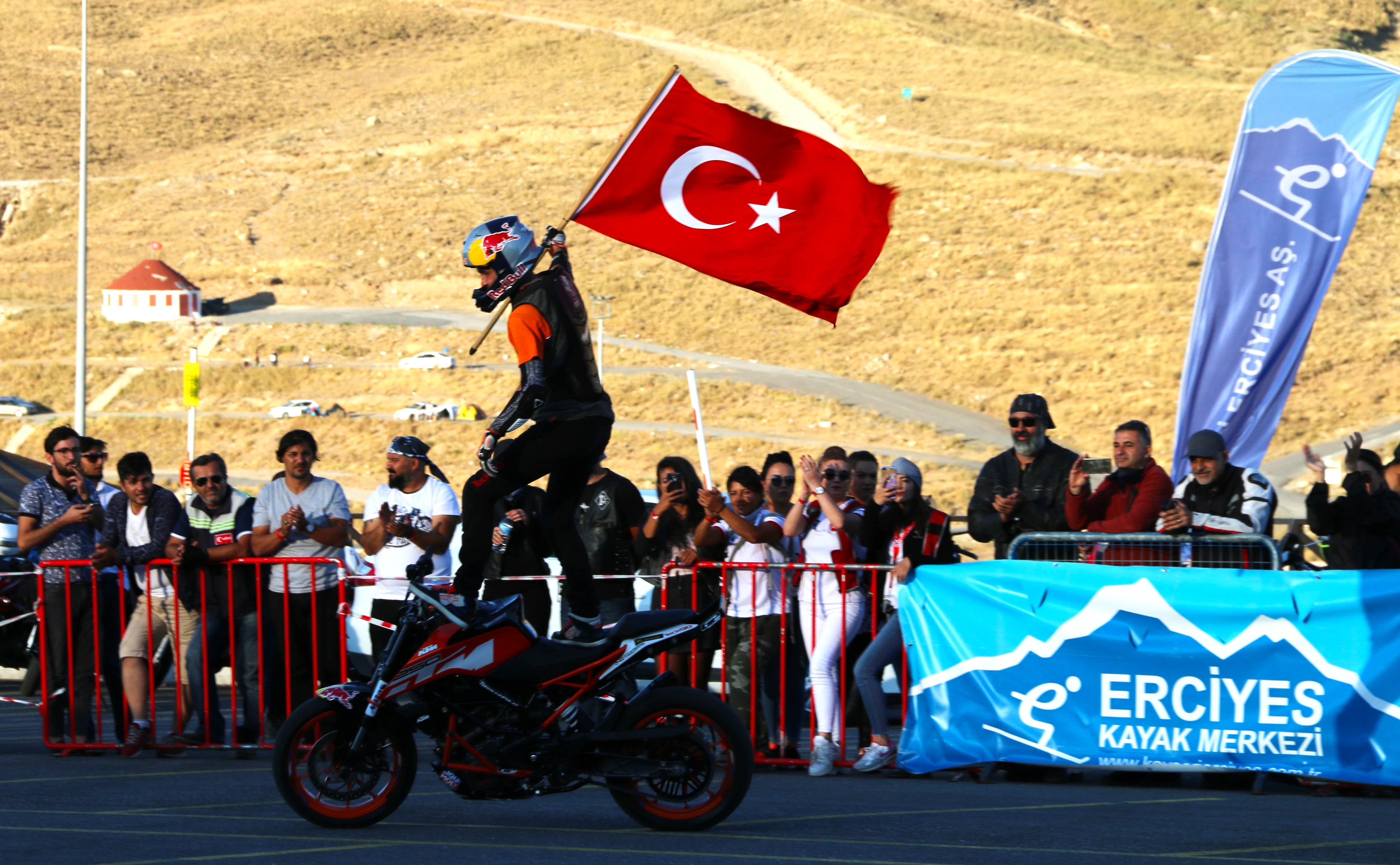 Motosiklet severler Erciyes Moto Fest’te buluştu