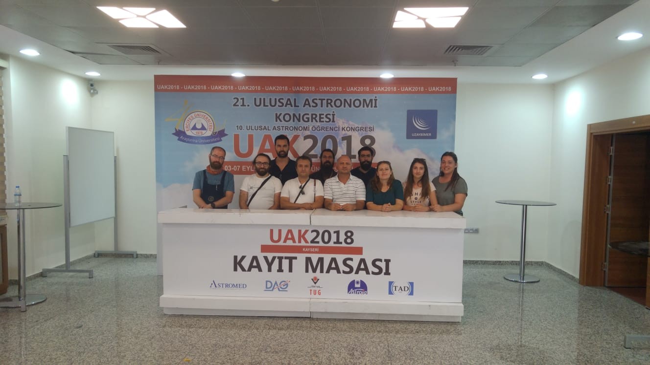 Uzay bilimciler Erciyes Üniversitesinde buluşacak