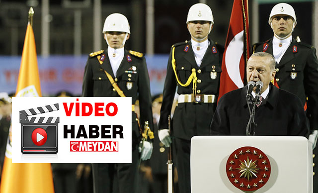 Cumhurbaşkanı Erdoğan: ”Münbiç’in etrafında hendekler kazıyorlarmış mezarlarını hazırlıyorlar”