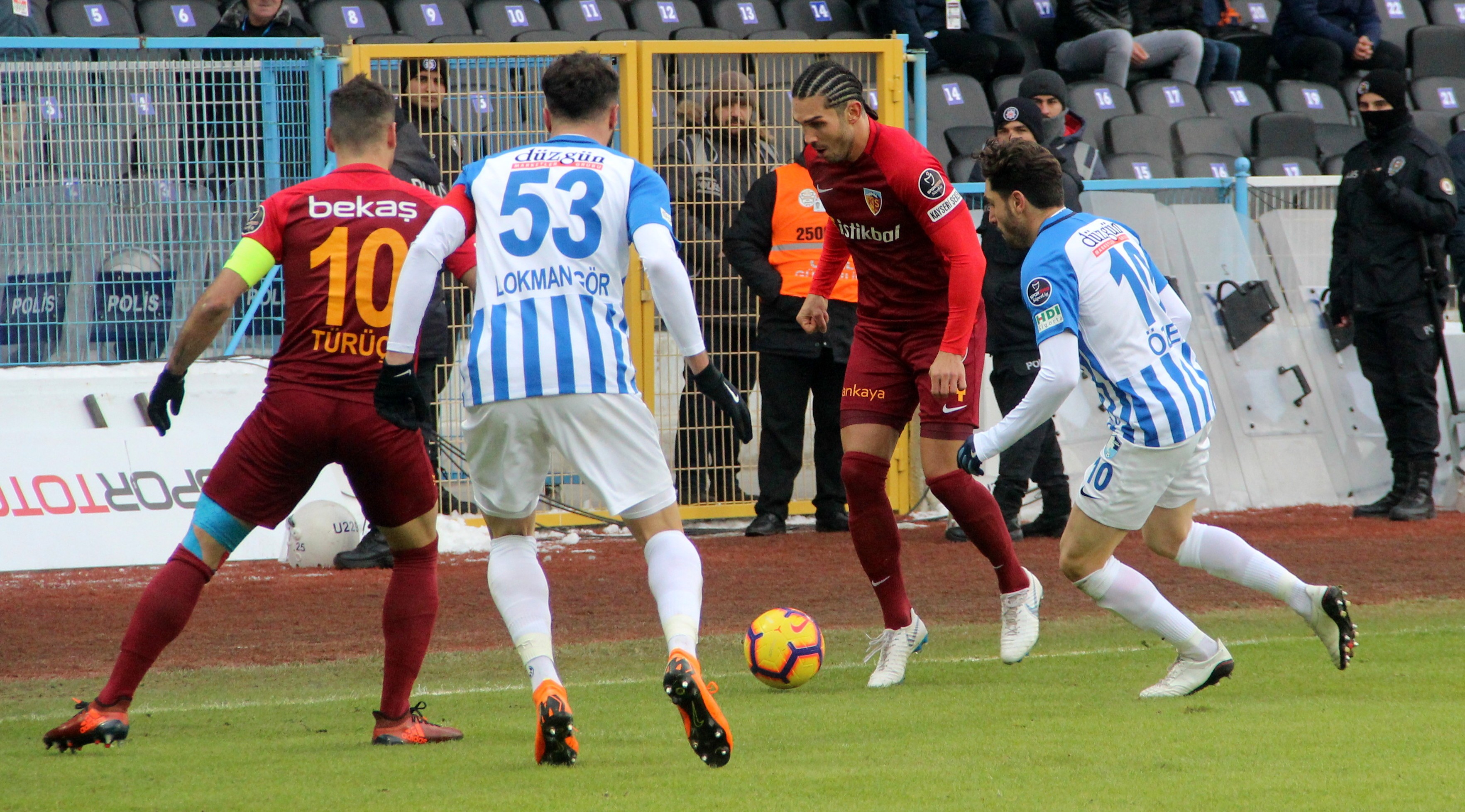 Spor Toto Süper Lig: B.B. Erzurumspor: 1 Kayserispor: 1 (Maç sonucu)