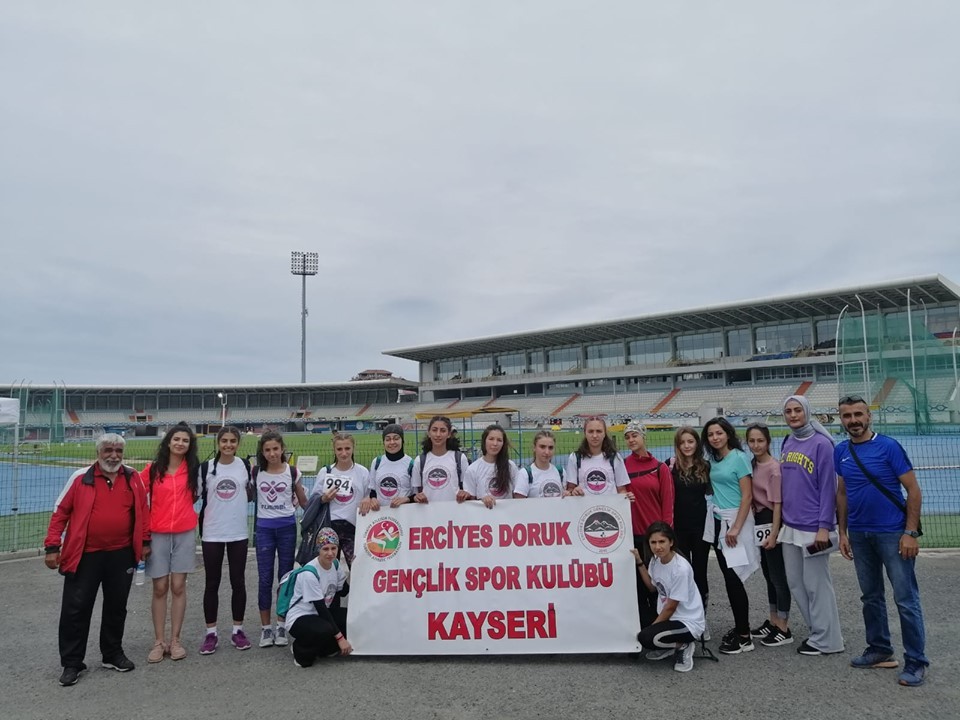 Erciyes Doruk Gençlik Spor Kulübü Atletizm Takımı 1. Lig’de