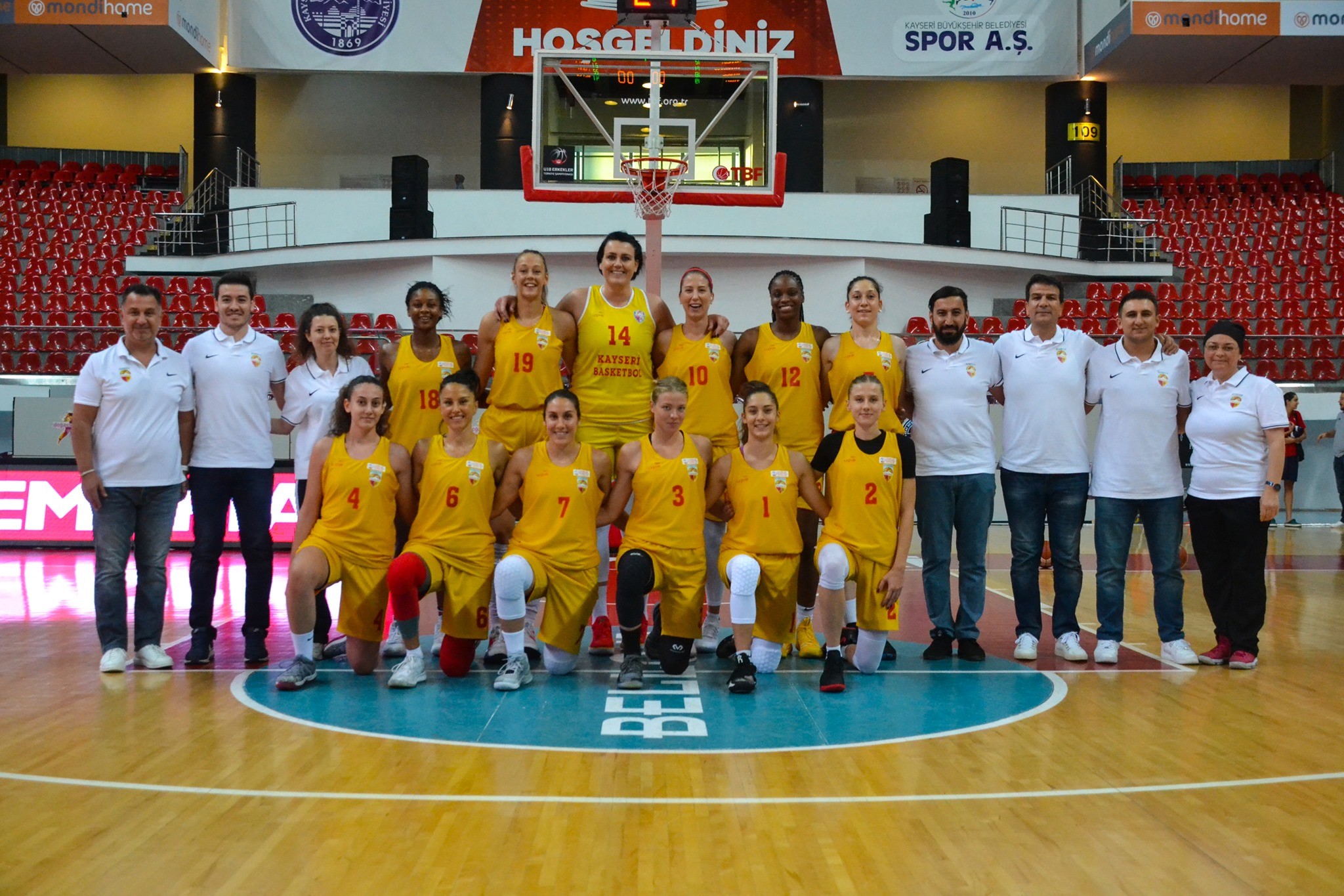 Erciyes Cup Basketbol Turnuvasının İkinci Maçı Yapıldı