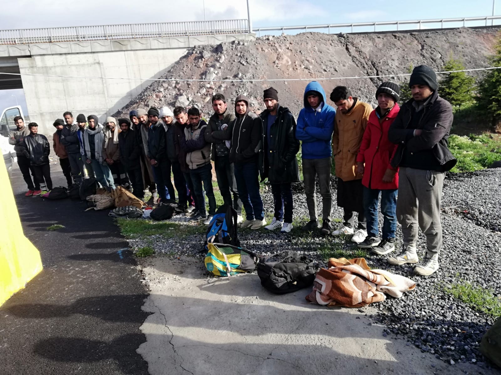 Kayseri’de 21 düzensiz göçmen yakalandı