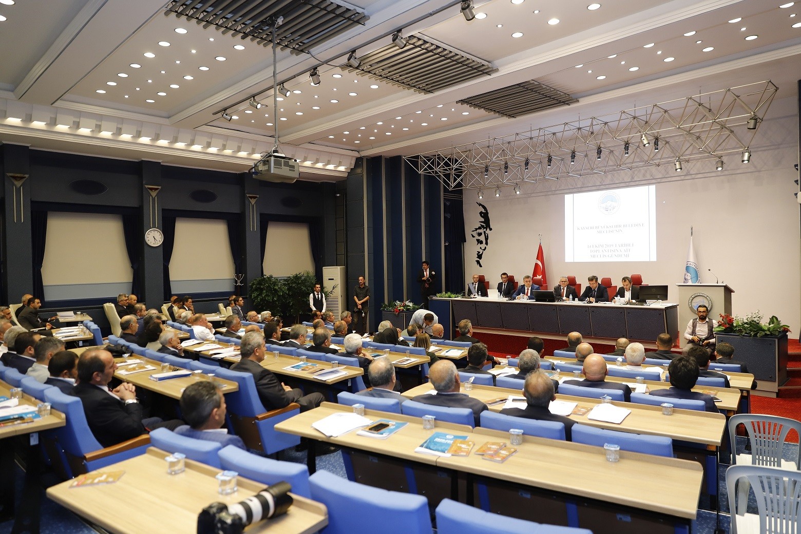 Kayseri Büyükşehir Belediye Meclisi, ortak bir bildiri yayınladı