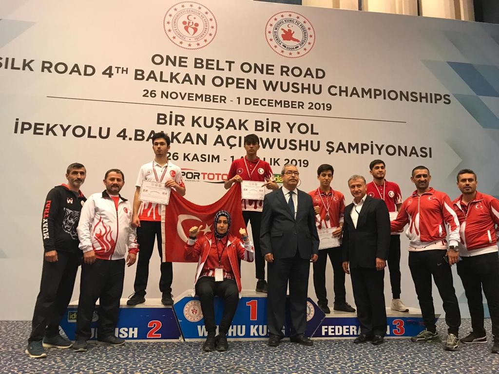 Kayserili Wushu’cular Balkan Şampiyonası’nda madalyalara ambargo koydu