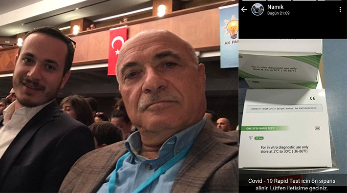 Murat Sancak’tan sonra ikinci test kiti skandalı
