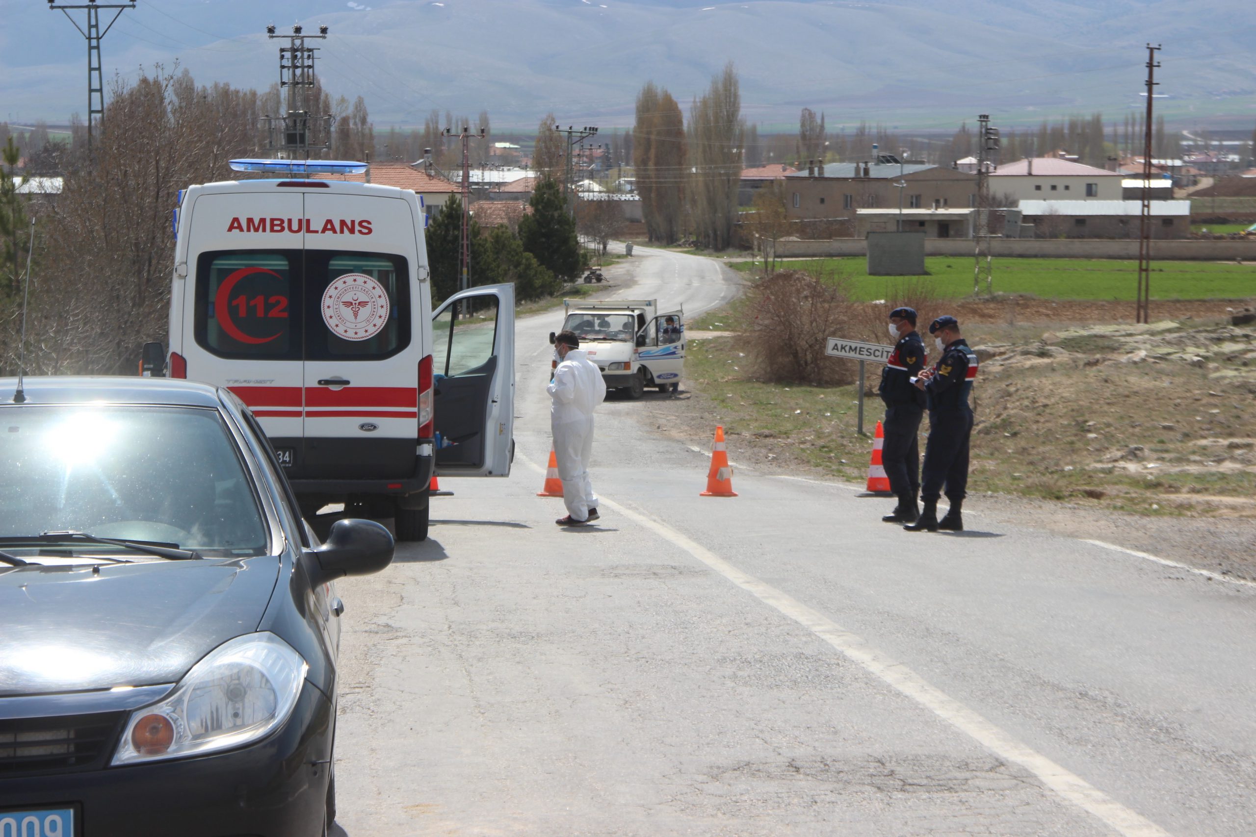 Kayseri’de 600 haneli köy karantina altına alındı, giriş çıkışlar yasaklandı