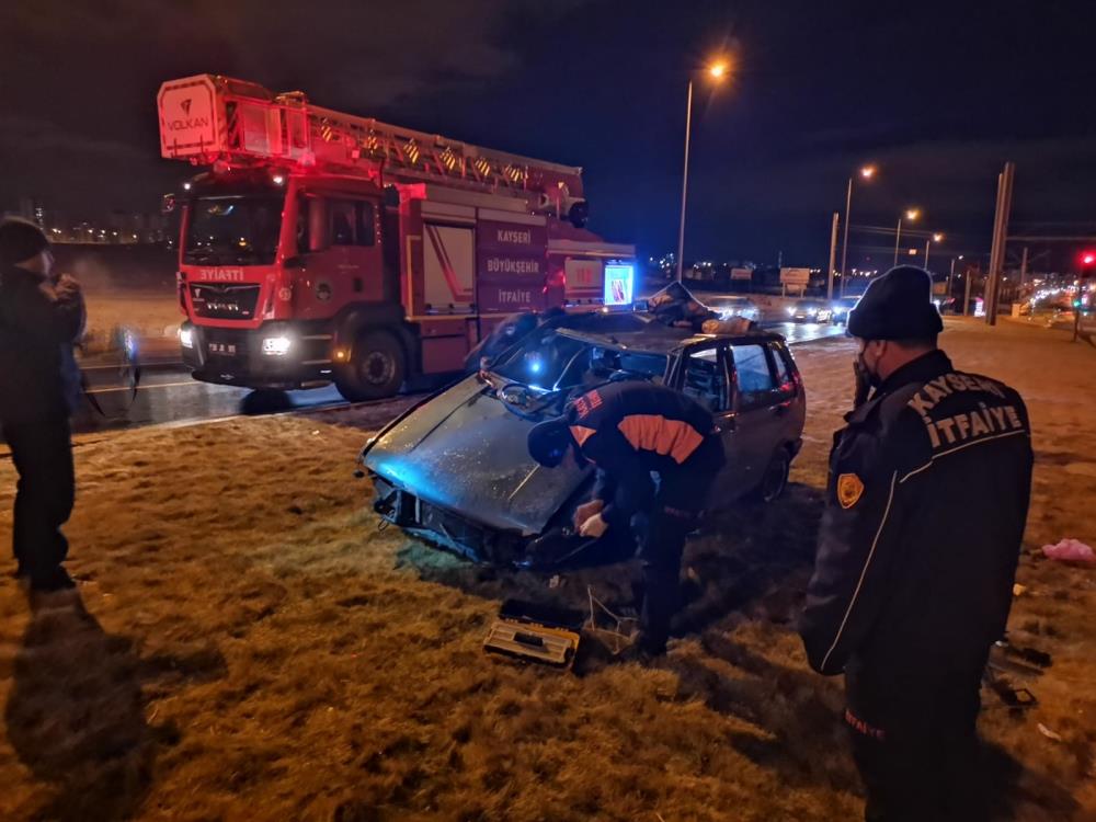 Alparslan Türkeş Bulvarı’nda kaza